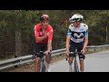 Un día preparando la Vuelta con el Campeón de España