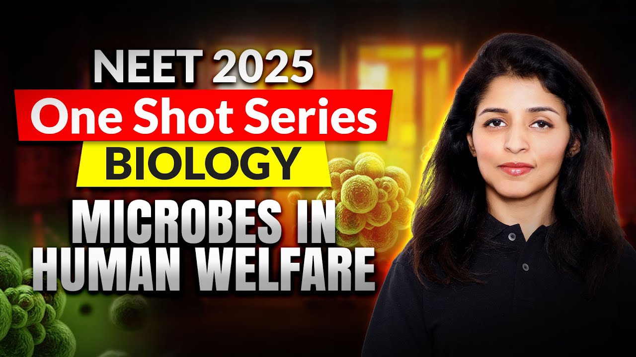 Microbes In Human Welfare in One Shot 🔥 I Tina Ma'am I NEET 2025 I ...