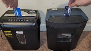 Amazon Basics 12 Sheet Paper Shredder , Cross Cut + Credit Card Test Review