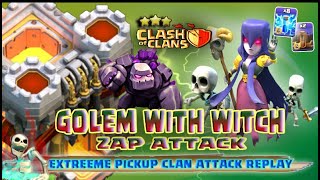 I TH 11 ZAP ATTACK GOLEM WITH WITCH I