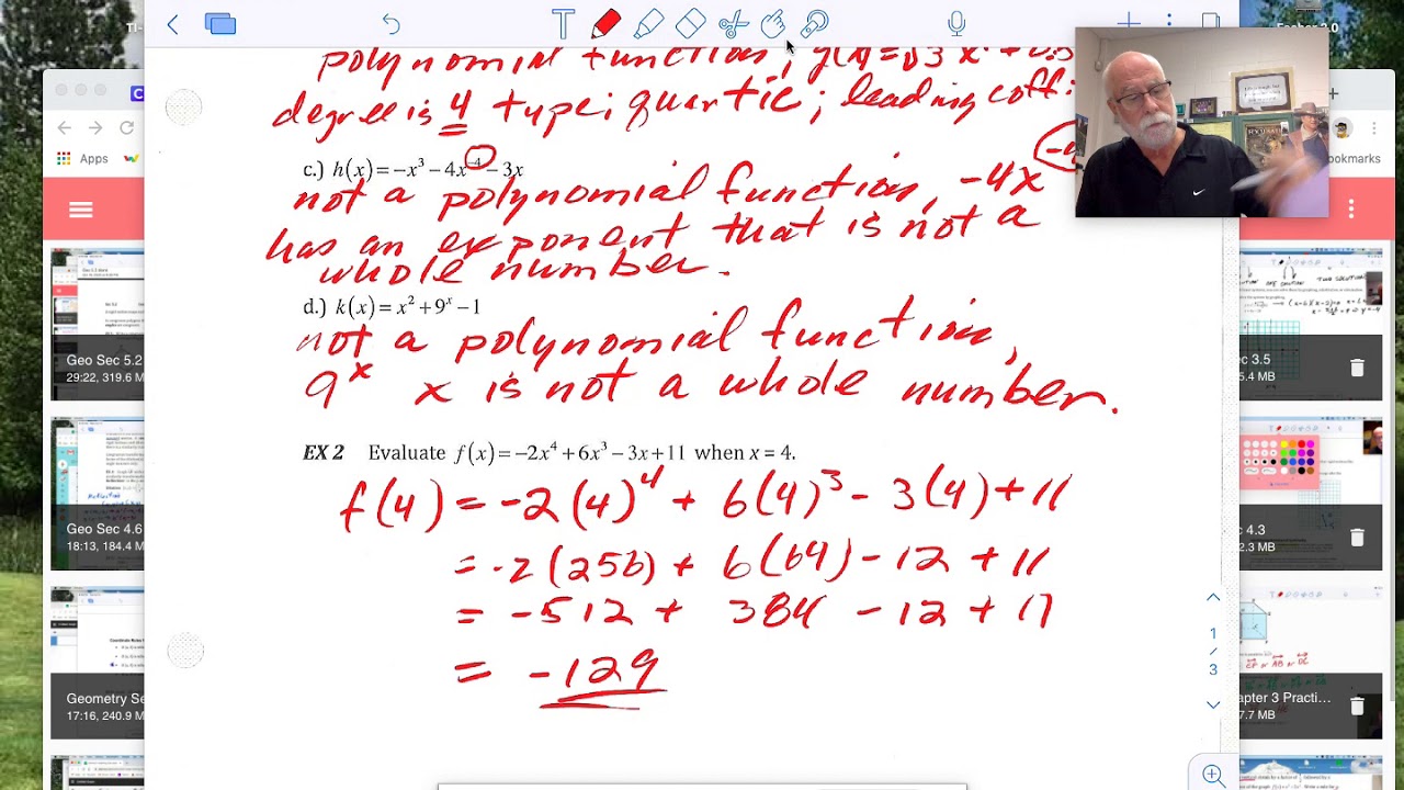 Alg 2 Sec 4.1 Day 1 - YouTube