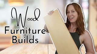 5 DIY Furniture Builds // Woodworking