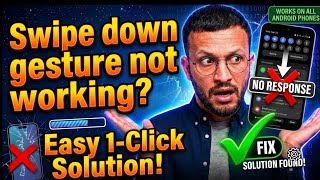 Mobile swipe down problem solved | Android swipe down menu not working solution