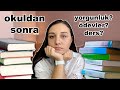 OKULDAN SONRA NASIL DERS ÇALIŞILIR?? VERİMLİ DERS ÇALIŞMA TÜYOLARI