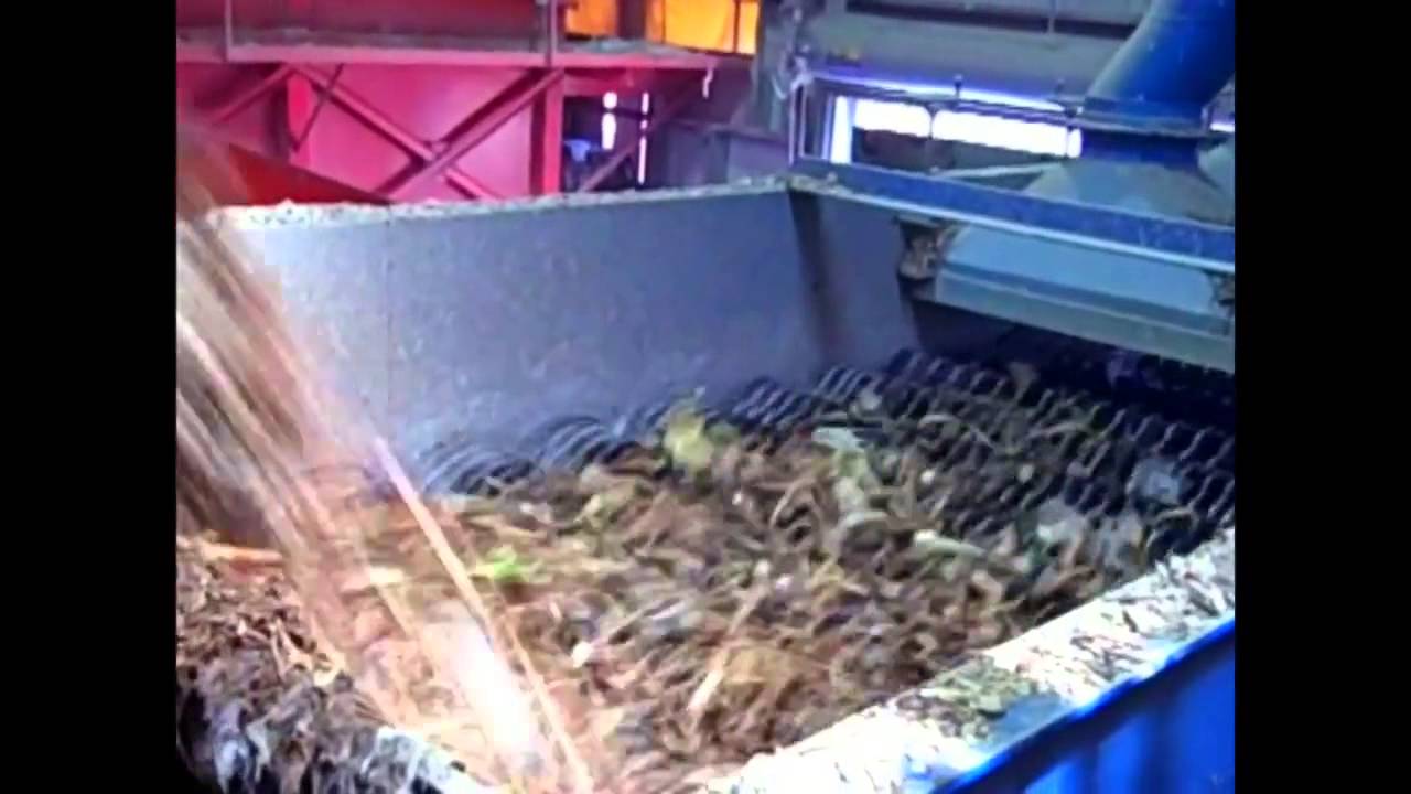 WSM Vertical Grinder processing Wood Waste