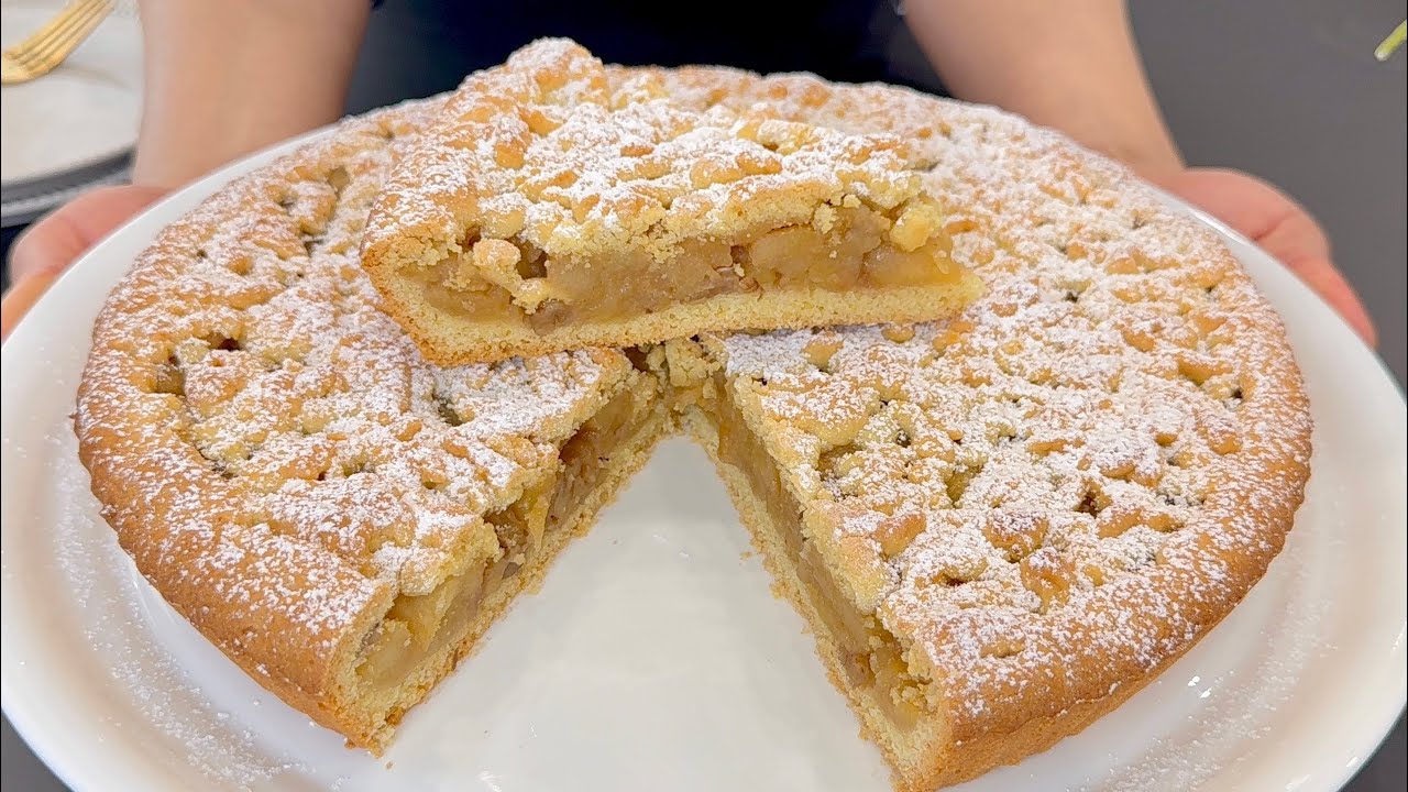 Лучший ЯБЛОЧНЫЙ ПИРОГ 🍏 просто, быстро и вкусно! 🤤