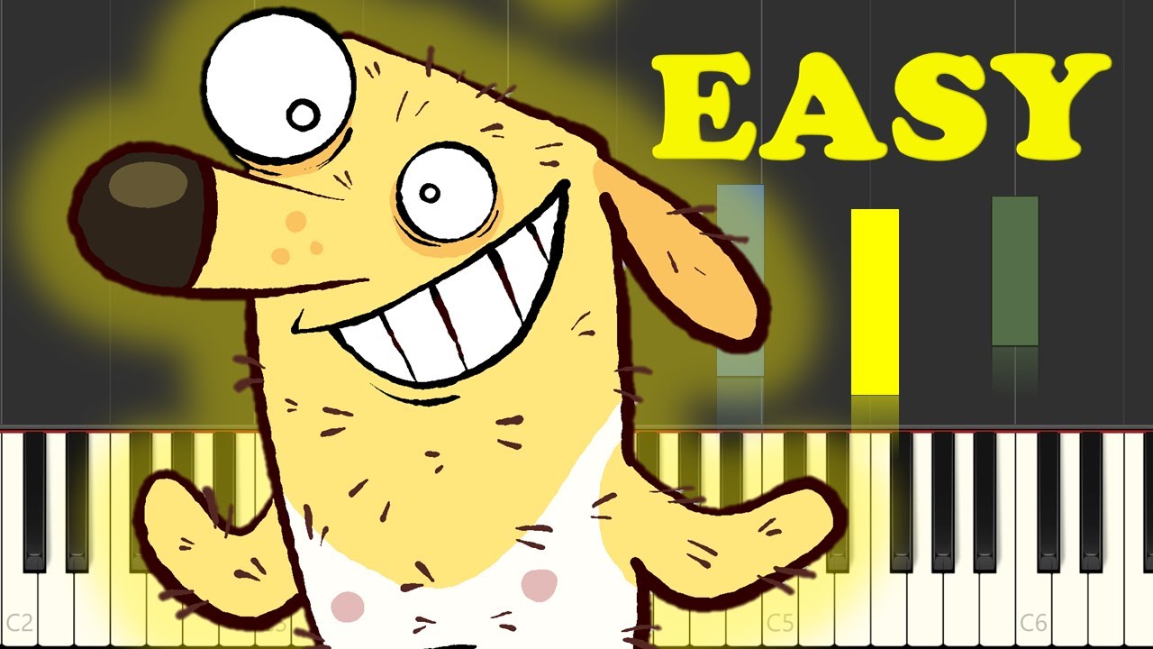 Almost Naked Animals Theme Song Piano Tutorial EASY - YouTube
