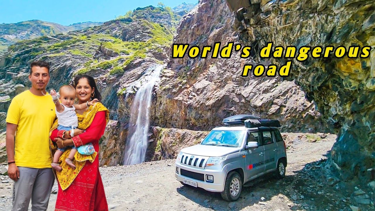 बड़ी मुश्किल से पंहुचे किलाड़ 😨 Gadi bhi ho gyi damage 🤦 World's dangerous road
