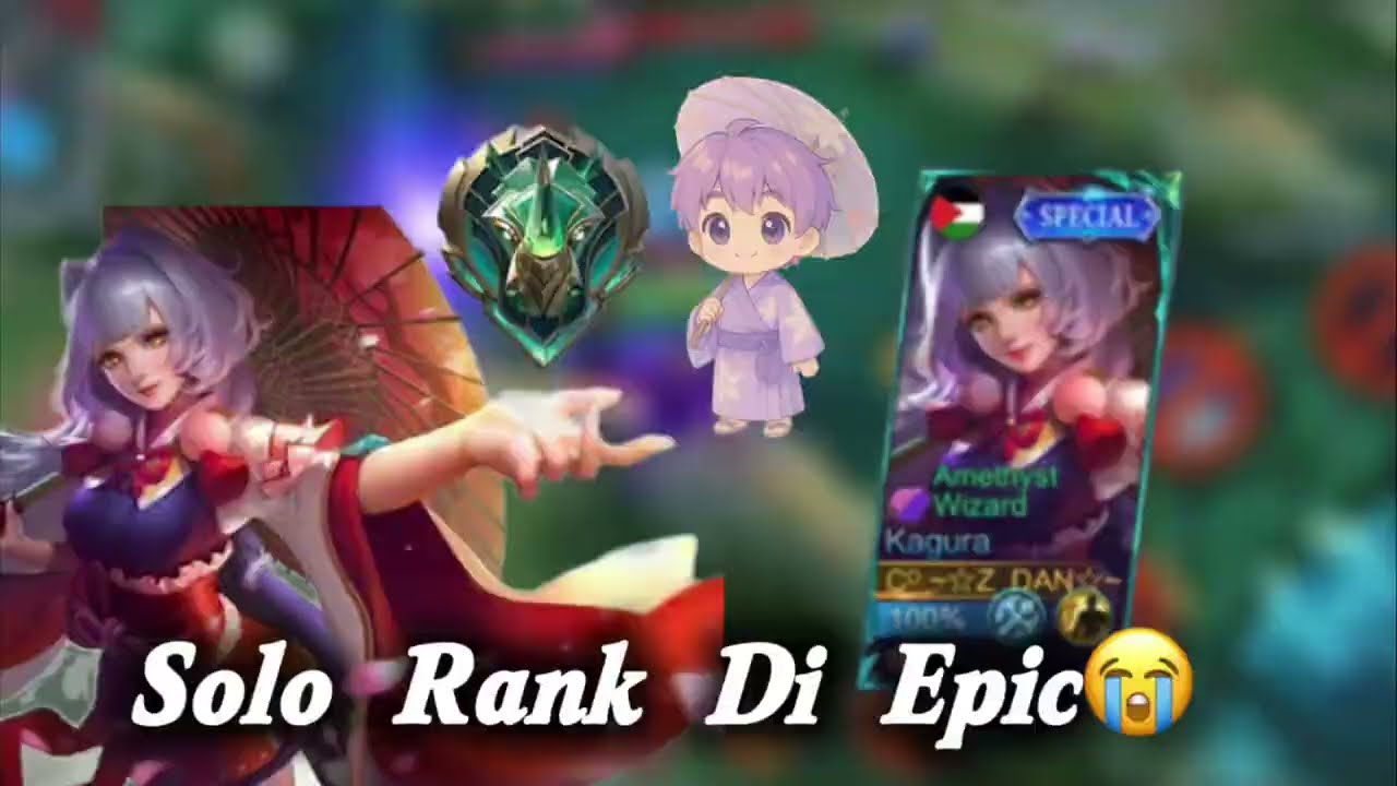 Solo Rank Di Epic? Stress😭😭 