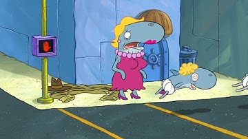 Plankton gets attack by the whale babies