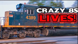 CSX Crazy 8s on The Move.
