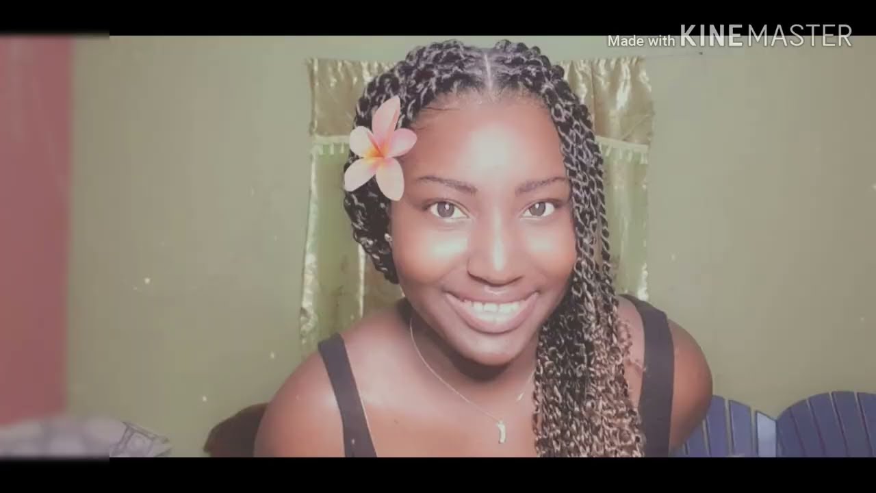 PASSION TWIST ON MY SISTER RELAXED HAIR|FT YOUNGTHER HAIR