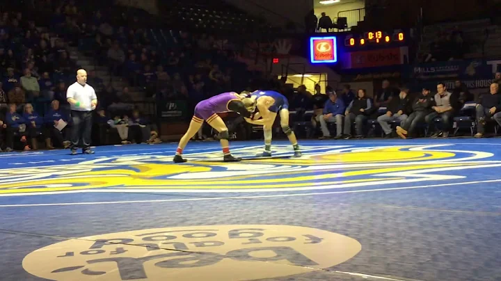 Kyle Gollhofer (UNI) vs Tanner Jordan (SDSU)