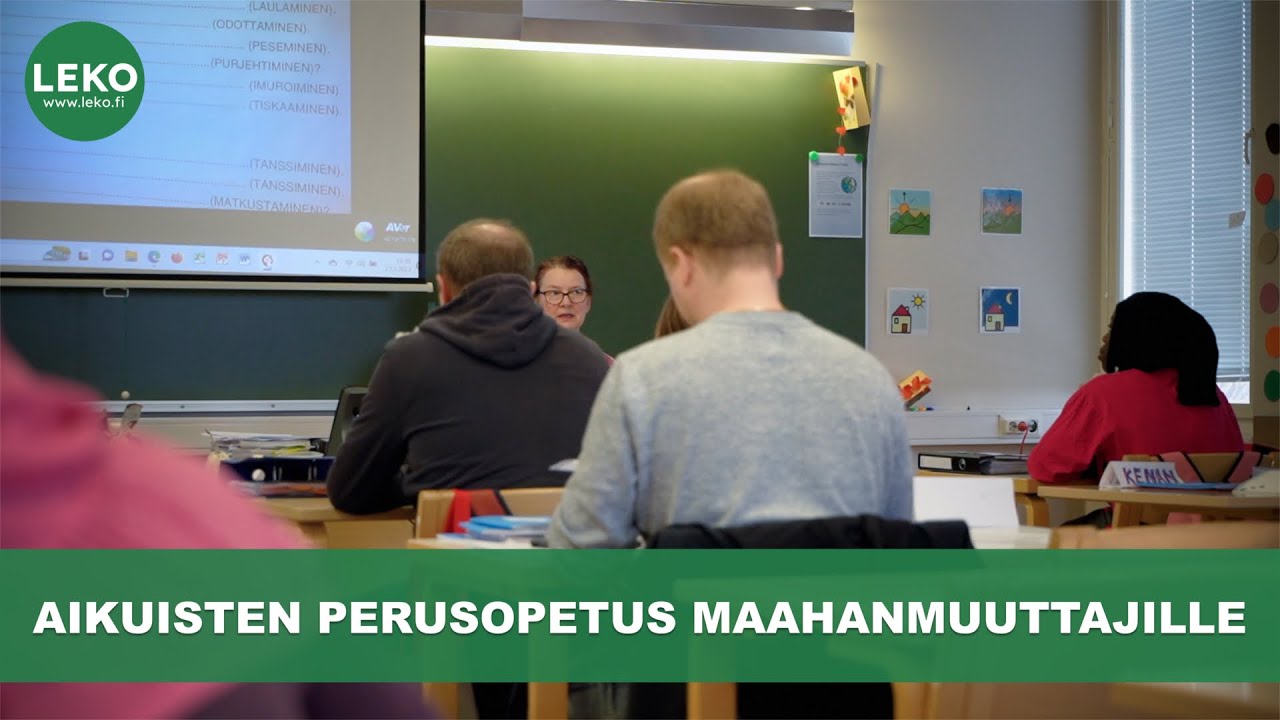 LEKO: Aikuisten perusopetus maahanmuuttajille