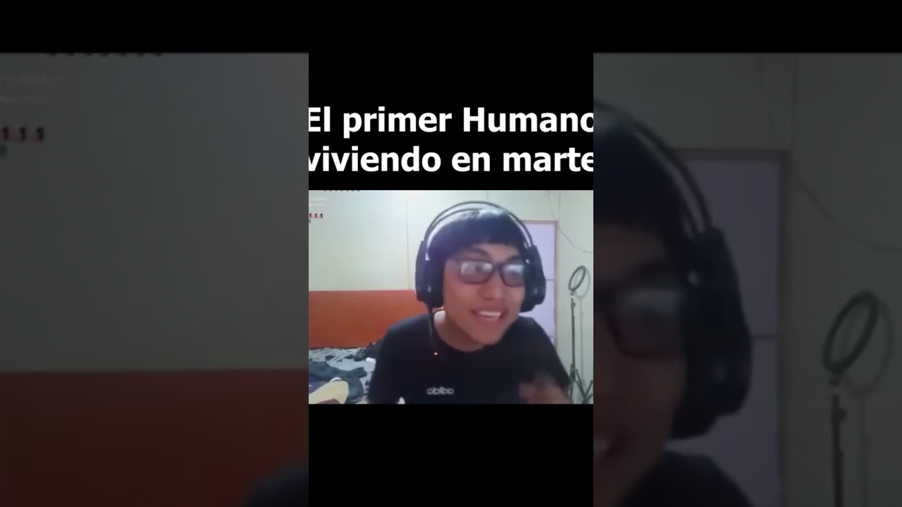 El primer humano viviendo en Marte.                                