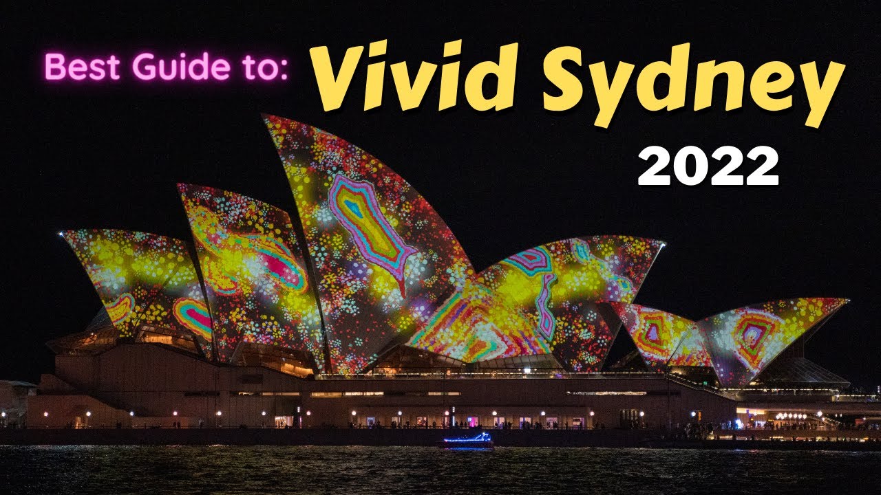 Ultimate Guide of SYDNEY VIVID 2022 | 14 VIEW SPOTS - Helicopter