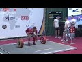 Miguel Martinez Gonzalez - 12th Place 747.5kg Total - 105kg Class 2019 EPF Classic Open