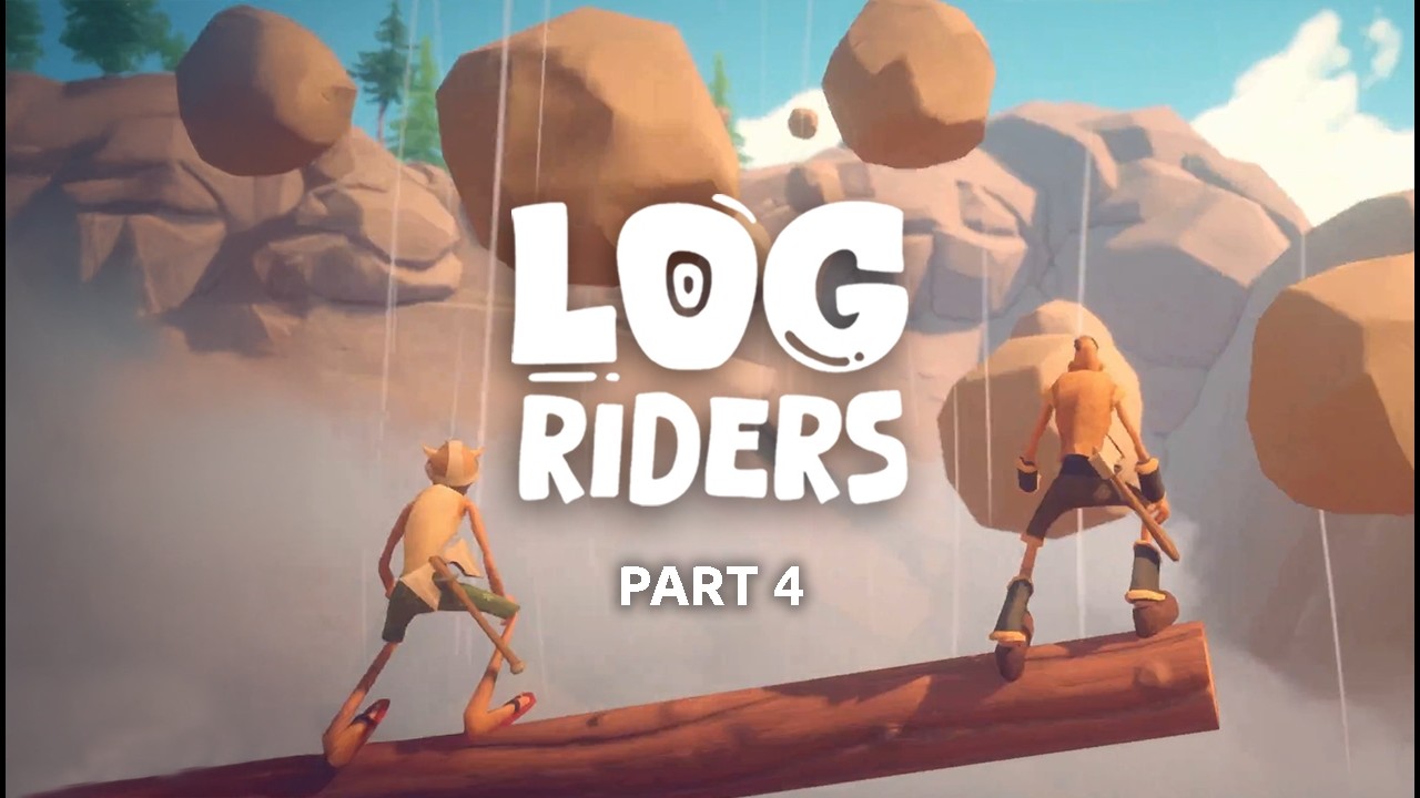 Cheat Log Riders Log Riders, featuring a lot of falling! And now floating?! [Part 4 ...