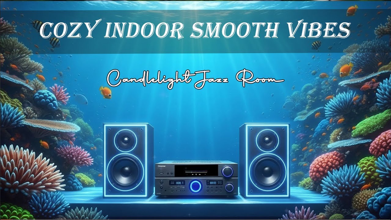 Candlelight Jazz Room 🕯️🎷 Cozy Indoor Smooth Vibes 🌙🎶