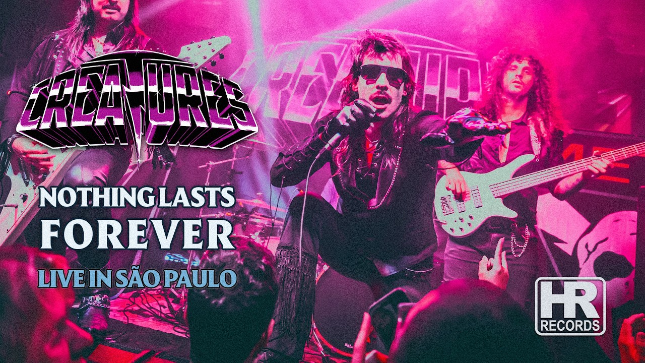 Watch CREATURES - "Nothing Lasts Forever" (Live in São Paulo 2026 | HIGH ROLLER RECORDS) on YouTube Watch CREATURES - "Nothing Lasts Forever" (Live in São Paulo 2026 | HIGH ROLLER RECORDS) on YouTube