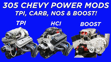 THE OTHER GUYS SMALL BLOCK CHEVY-HOW TO MAKE POWER WITH A 5.0L 305 CHEVY. 200, 300, 500 & 600 HP!