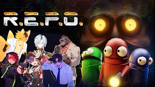 【REPO】ぶいぐらコラボ:全員公務員！(1匹除く)