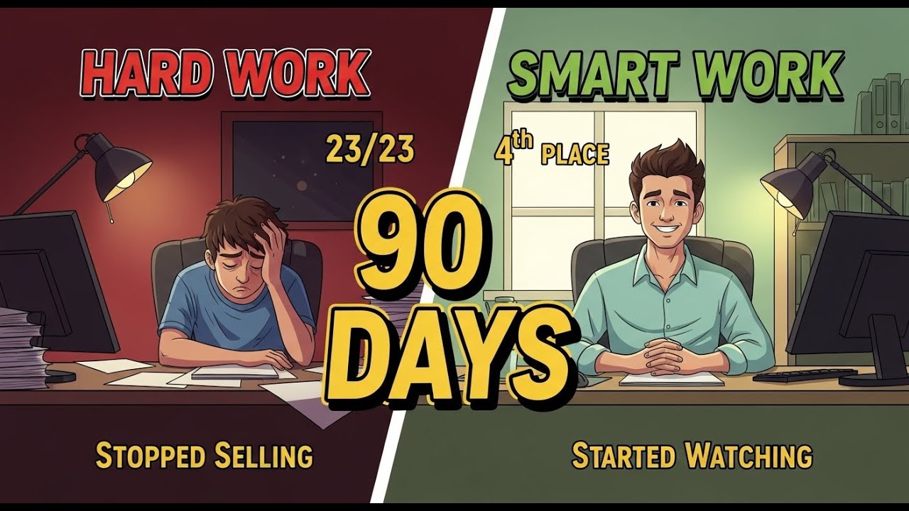 Last Place in Sales | The One Rule He Followed for 90 Days