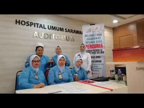 Serapi Group rai petugas Hospital Umum Sarawak sempena Hari Jururawat Sedunia 2022