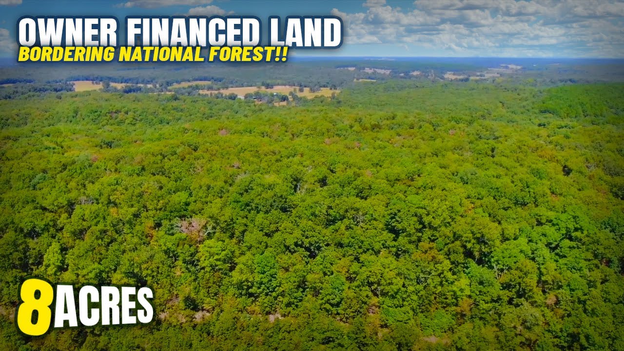 1,500 Down Owner Financed Land Bordering National Forest in MO