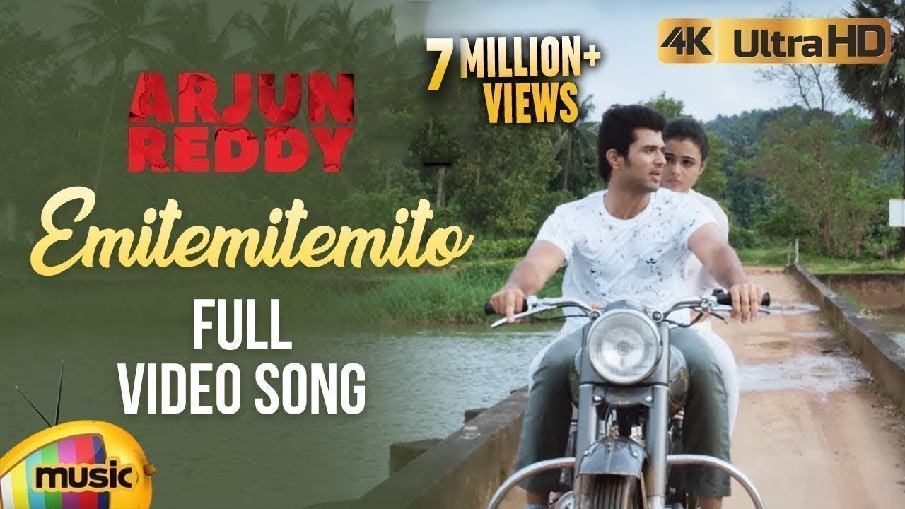 Arjun Reddy Full Video Songs  Emitemitemo Full Video Song 4K  Vijay Deverakonda  Shalini Pandey