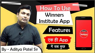 Winners Institute App - How to Use | Best Features | All in One App | Online Course | Test Series screenshot 5