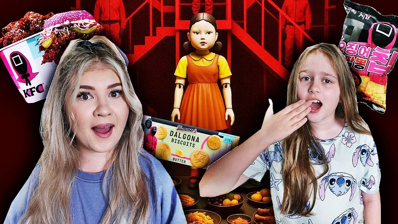 JEMY TYLKO JEDZENIE ZE SQUID GAME 3! CAŁY DZIEŃ 🍭🔥