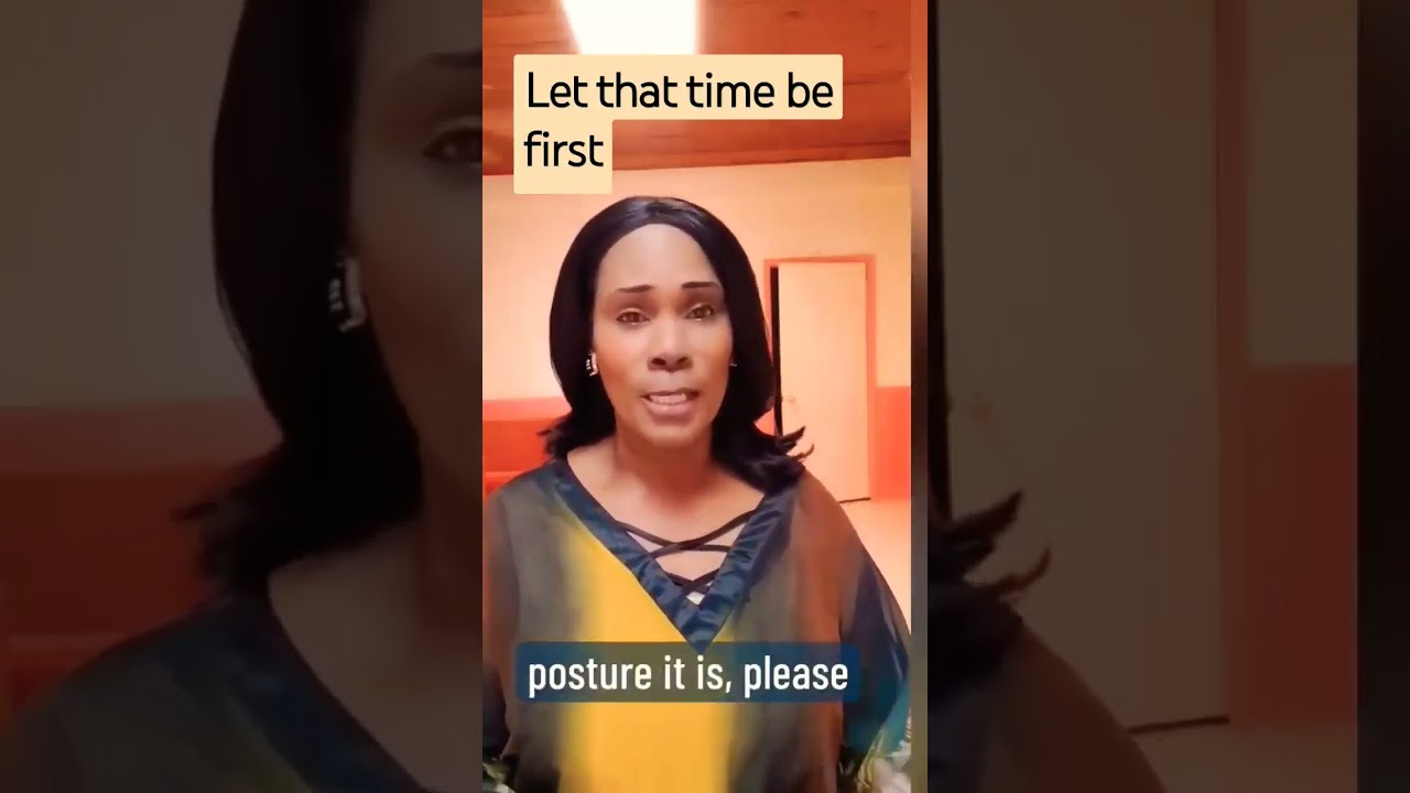 Let that time be first 