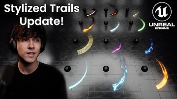 UPDATED! - Essential Stylized Trails VFX - Unreal Engine Fab Asset Pack - Vefects