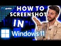 How To Take A Screenshot In Windows 11 2021 | Guide