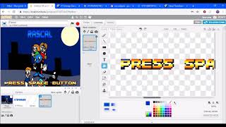 Rascal Development Process 1:Making title screen