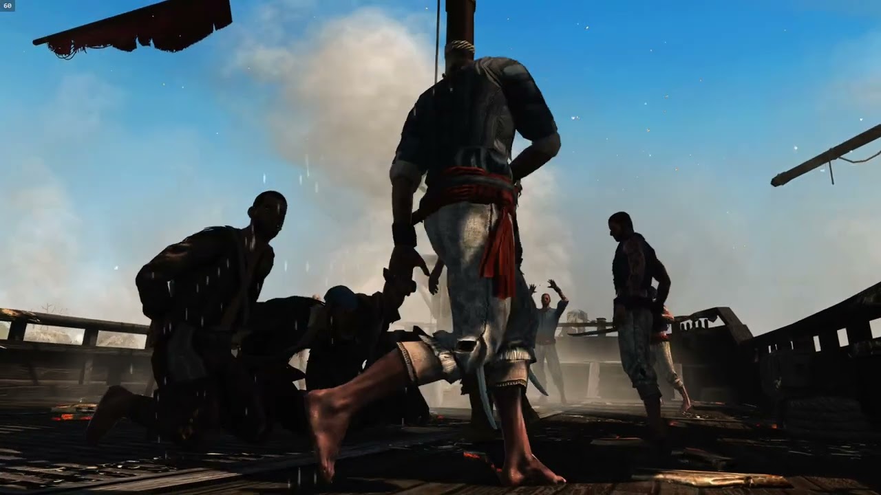 AC IV Black Flag Boarding a Massive Man o'war #acblackflag #assassinscreedblackflag  #gaming