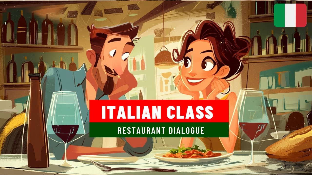Italian for Beginners: Restaurant Dialogue + Useful Phrases & Vocabulary