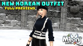FFXIV: New Korean Outfit - Full Previews In-game