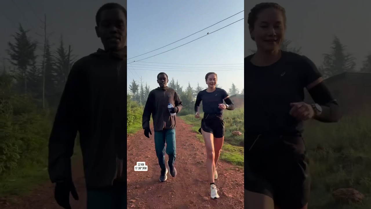 90-Min Progression Run At High Altitude In Iten, Kenya 🏃‍♀️🇰🇪🔥 #longrun #running