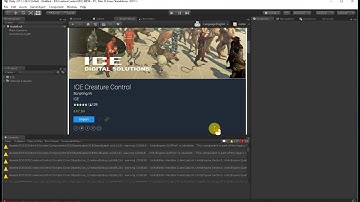 ICECreatureControl 1.3.7 - Import in Unity 2017