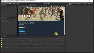 ICECreatureControl 1.3.7 - Import in Unity 2017