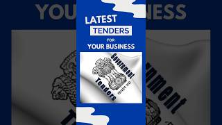 How to find latest Government Tenders for your business? #eprocurement #tenderprocess #gemportal