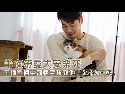 40歲劉傑中把毛孩送到醫院 毛孩教劉傑中的一堂課 主播帶愛犬擬安樂死　頓悟生命意義 | 台灣新聞 Taiwan 蘋果新聞網