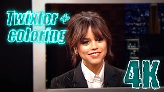 Jenna Ortega Box of Lies scenes 4K twixtor with coloring for edits MEGA