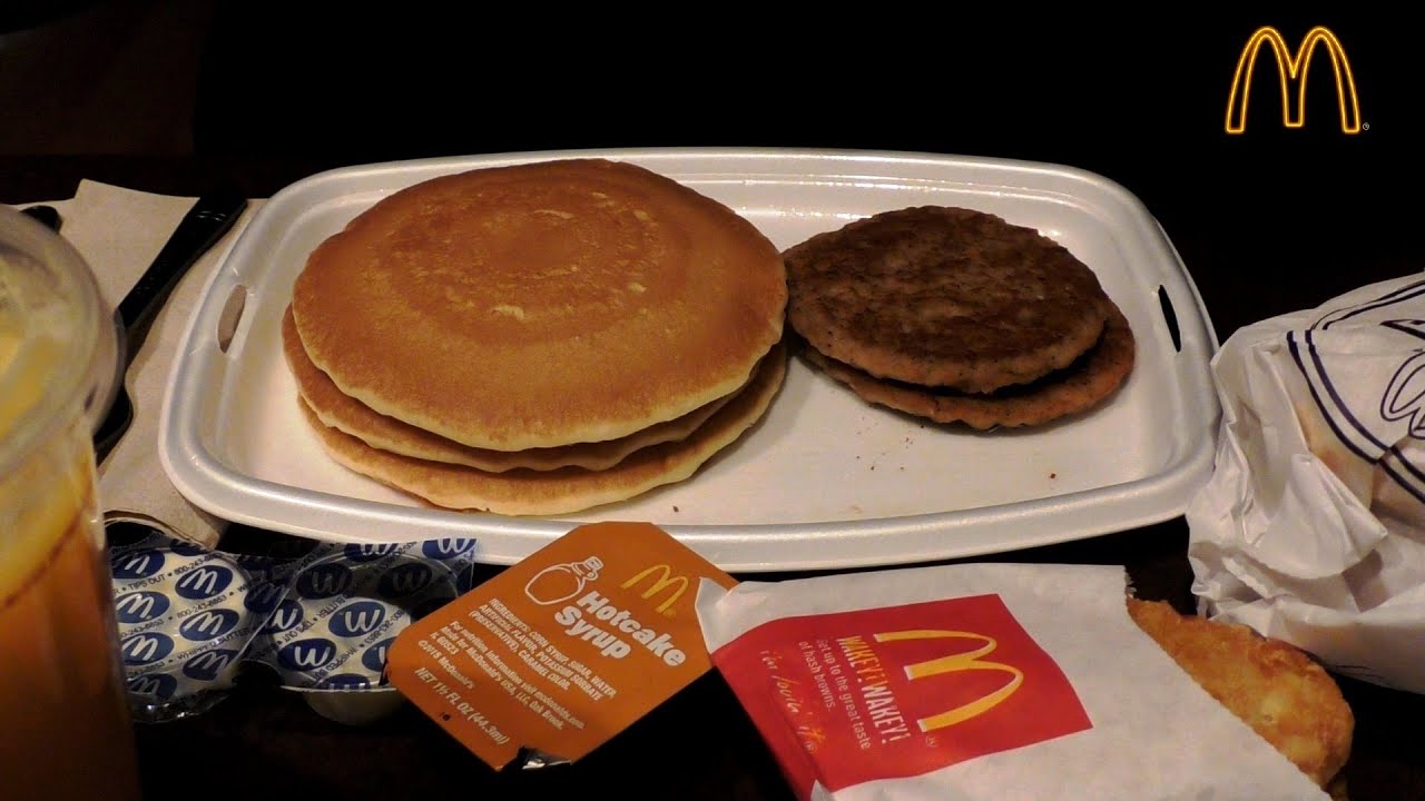 ASMR: Eating McDonald's Breakfast