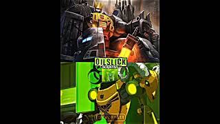 Grimlock Power Up Vs Ancient Decepticons Base Transformers All Shall Fall