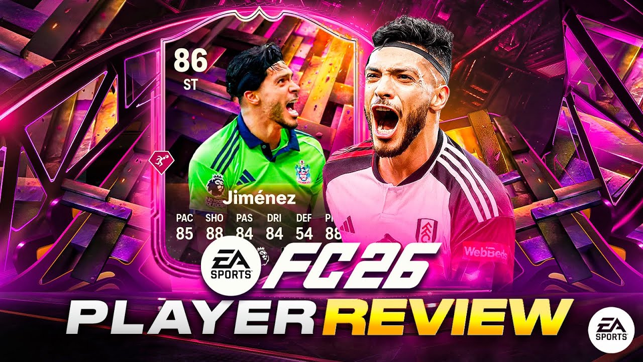 ¿MEJOR QUE MBAPPÉ POR 15K? 💀💀 | RAÚL JIMÉNEZ 86 REVIEW FC26