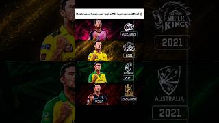 Hazlewood Has Never Lost A T20 Tournament Final   shortfeed wrg animation