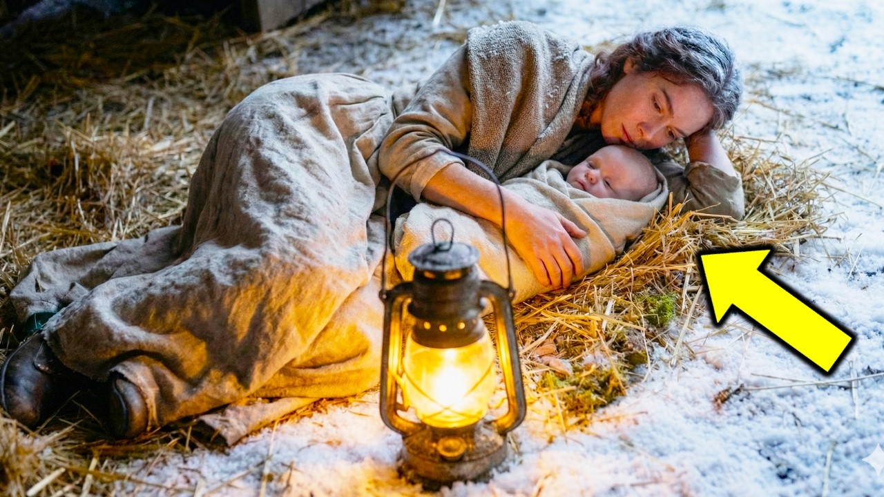 U božićnoj noći, pronašao ju je kako spava u štali sa svojom bebom — i sve se promijenilo